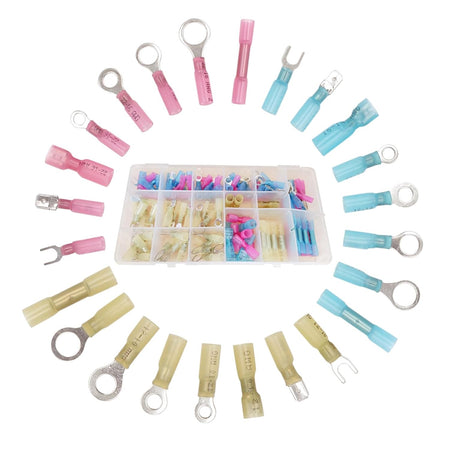 120 PCS Heat Shrink Connector Kit