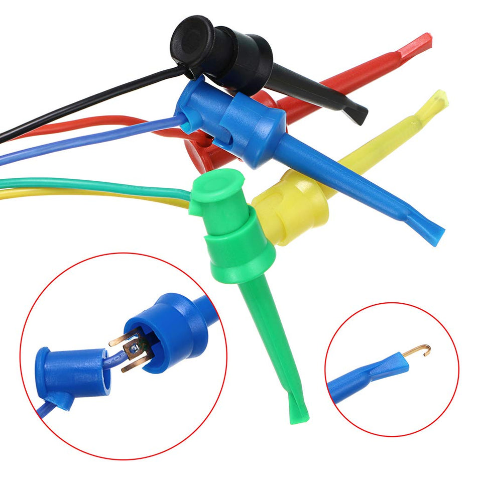 Dual SMD IC Multimeter Silicone Leads Multi-Color