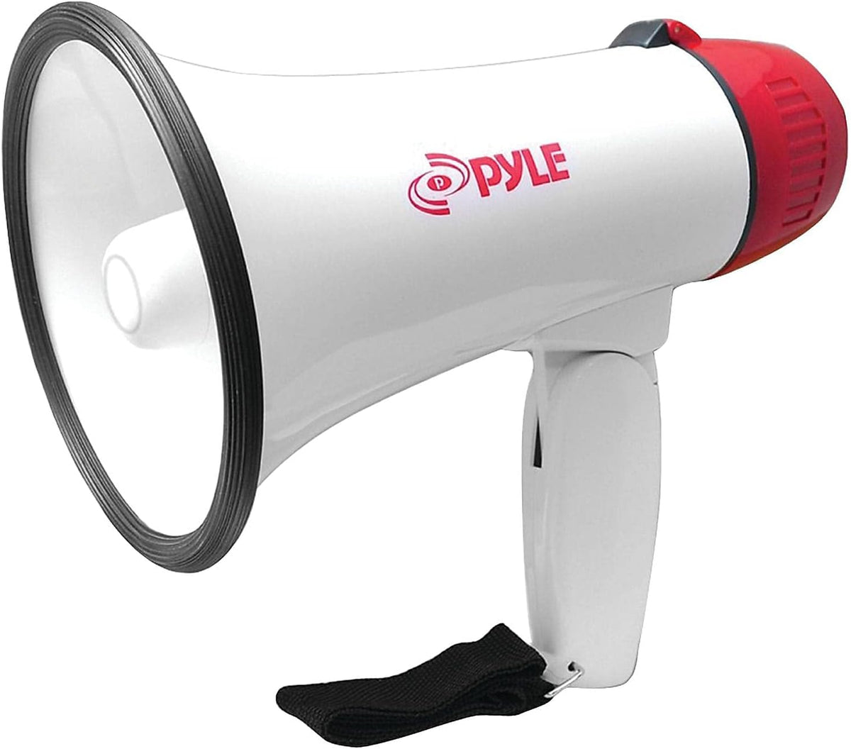 Pyle 20W Portable Megaphone Bullhorn with Siren & Strap