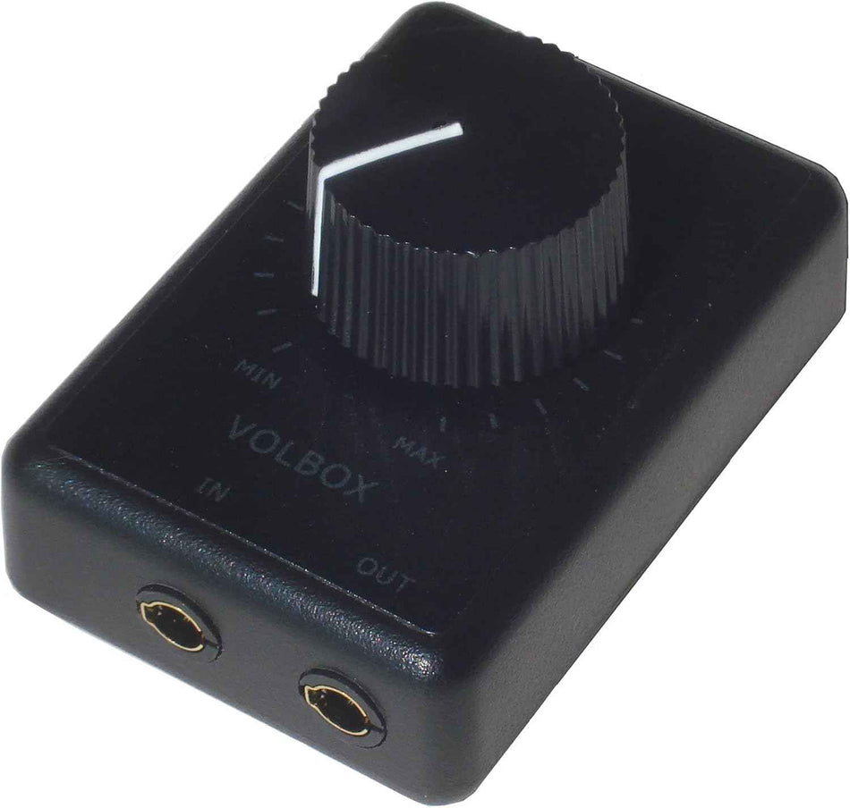 Volbox Inline Audio Volume Control Attenuator – 3.5mm / 1/8" AUX