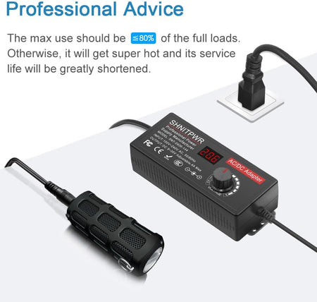 3V ~ 24V 3A 72W Power Supply