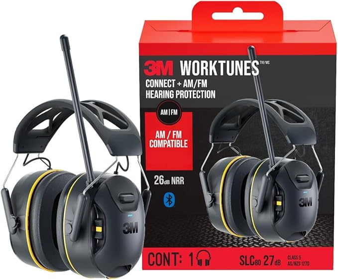 3M™ WorkTunes™ AM/FM Hearing Protector with Audio Assist