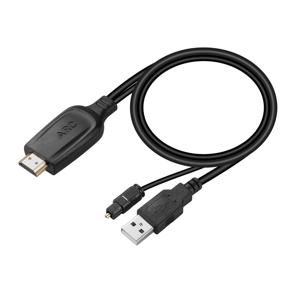 HDMI ARC to Optical Audio Converter for TV & Soundbar, Dolby DTS 5.1