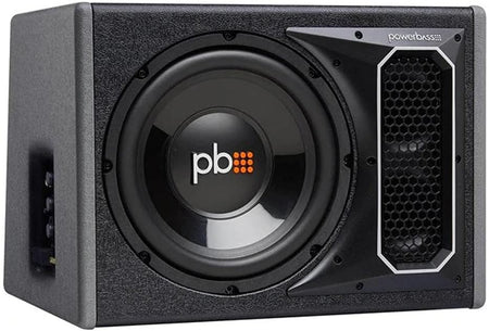 PowerBass PS-AWB101 Single 10in 175W Amplified Enclosure