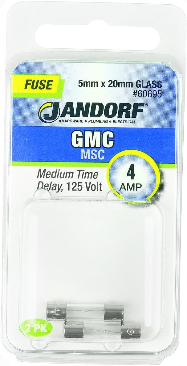 Jandorf Gmc 4A Medium Time Delay 5mm x 20mm Glass #60695