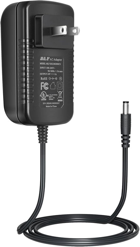 AC to DC 24V 2A Power Supply Adapter