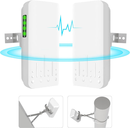 Wireless Point-to-Point Outdoor Bridge Kit (2-Pack)
