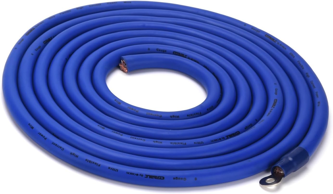 Orion COKIT0 0 AWG Complete Amplifier Wiring Kit Soft Rubber
