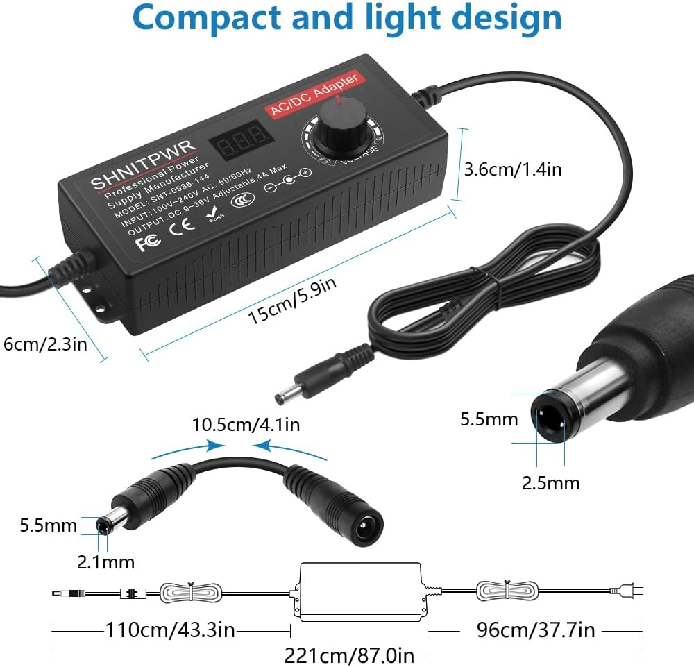 3V ~ 24V 3A 72W Power Supply