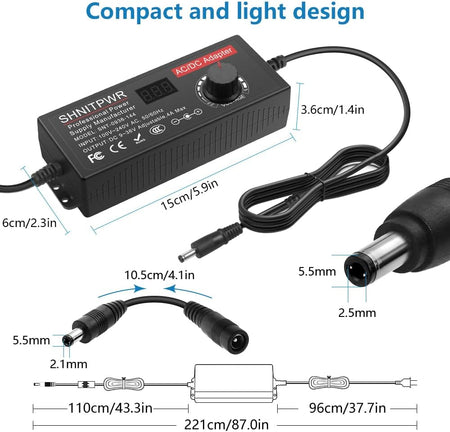 3V ~ 24V 3A 72W Power Supply