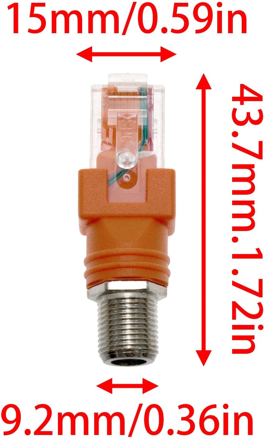 RF to RJ45 Converter Adapter Cat6 Rated And/ or Cat5