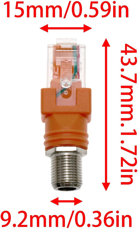RF to RJ45 Converter Adapter Cat6 Rated And/ or Cat5