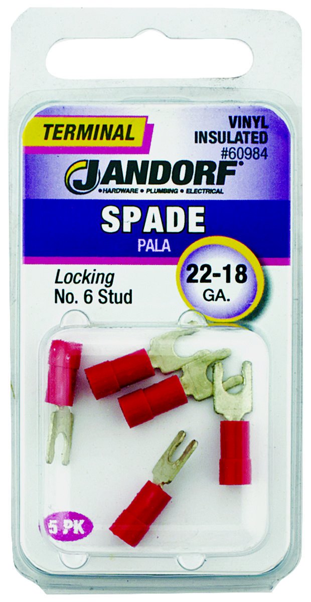 Spade Locket Term Spade-Lock 22-18 Vinyl #6 #60984 | TekShack
