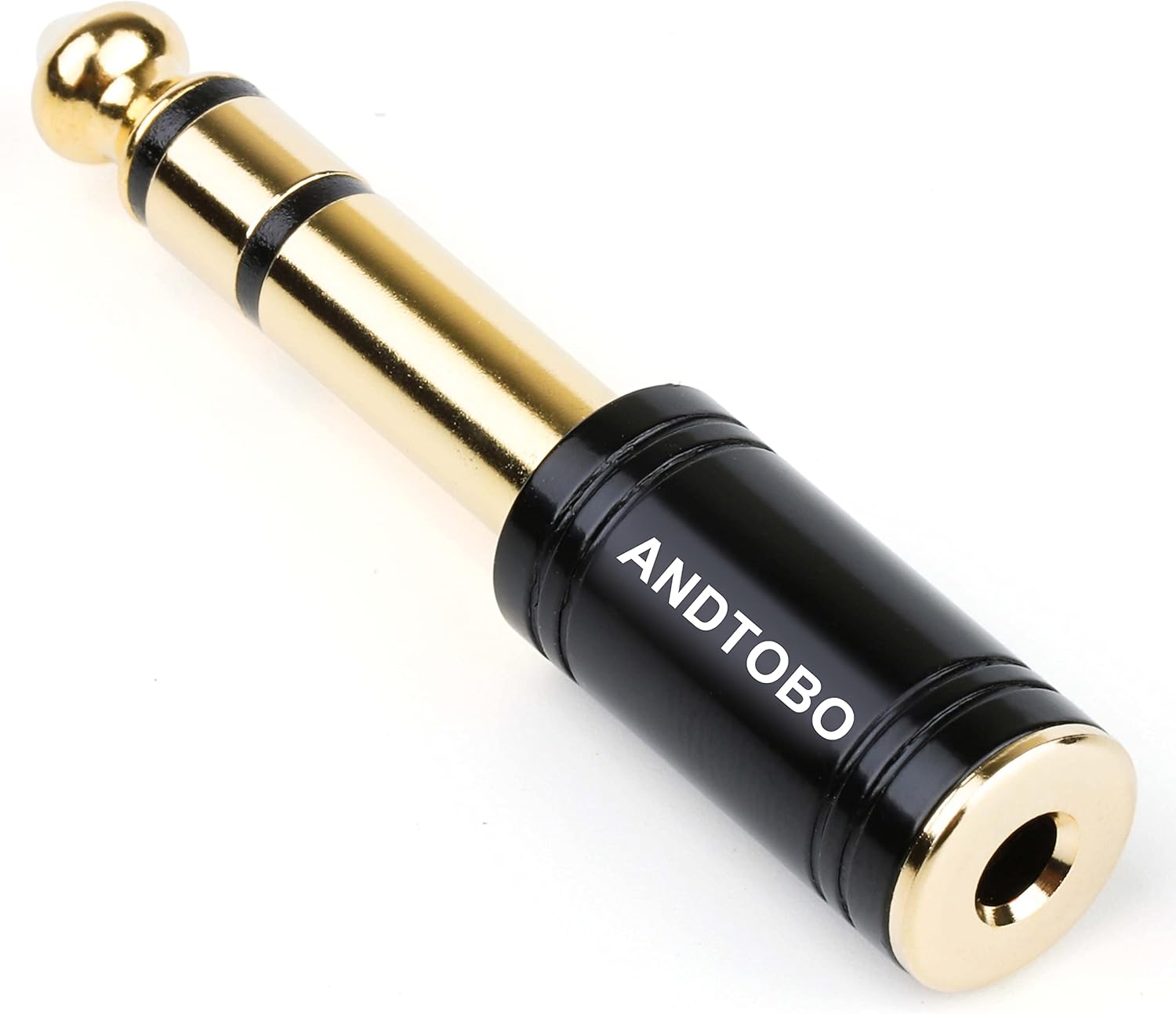 1/4 in (6.35mm) Male to 1/8 in (3.5mm) Female Stereo Audio Adapter
