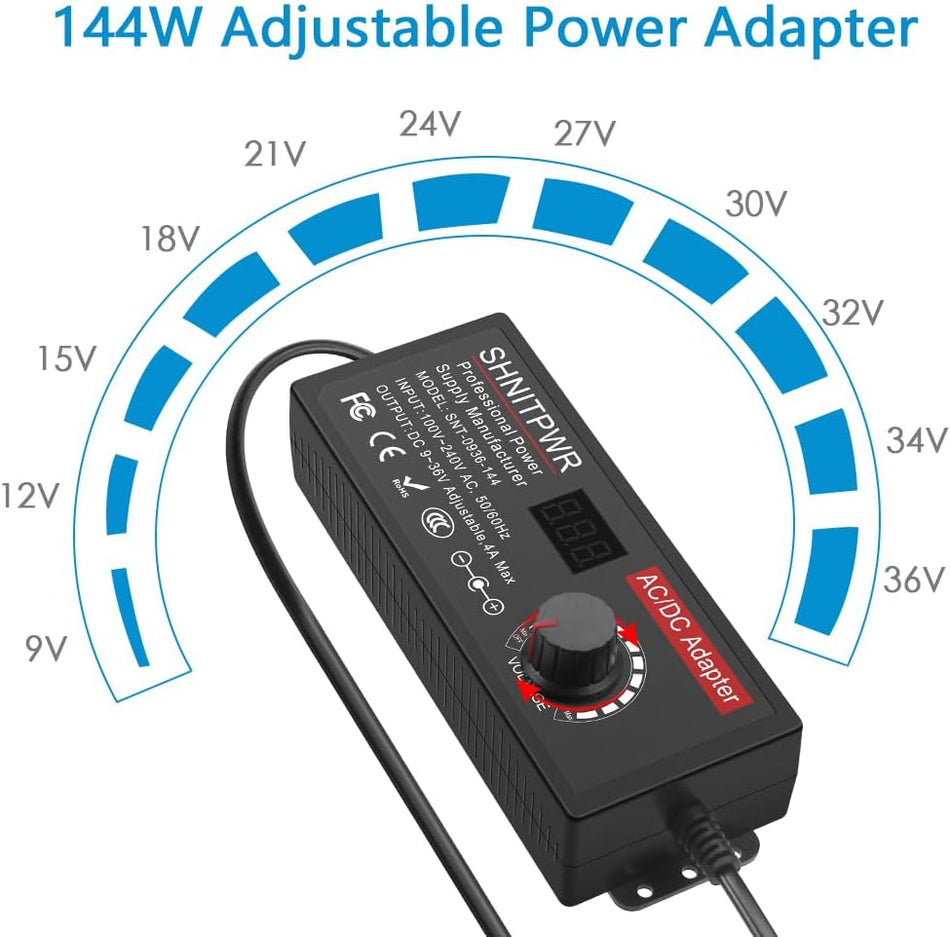 SHNITPWR 3V ~ 24V 3A 72W Power Supply