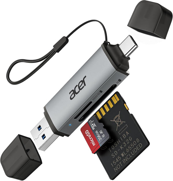 Acer USB-C/USB-A SD Card Reader Dual Slot 5Gbps