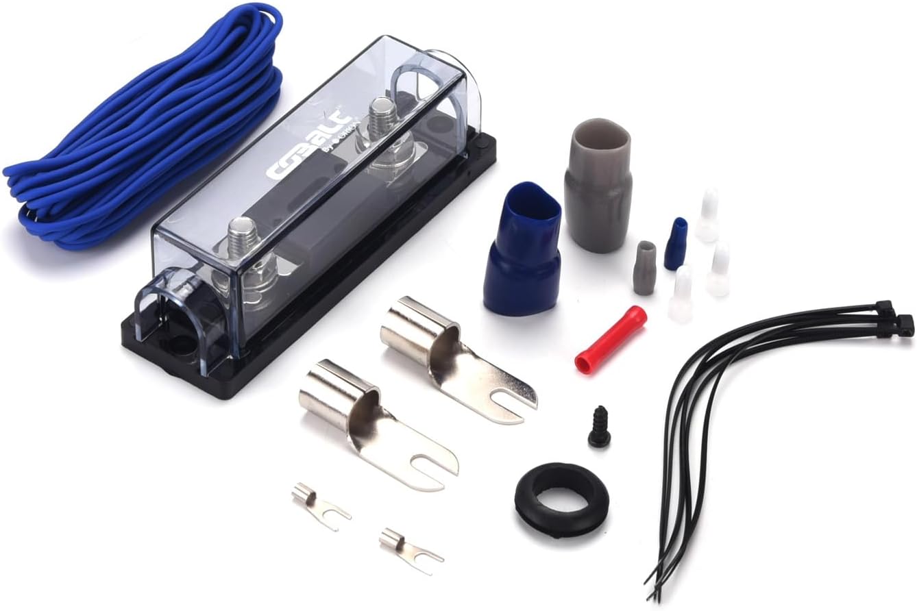 Orion COKIT0 0 AWG Complete Amplifier Wiring Kit Soft Rubber