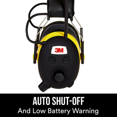 3M™ WorkTunes™ AM/FM Hearing Protector with Audio Assist – 24 dB NRR (90541-80025T)