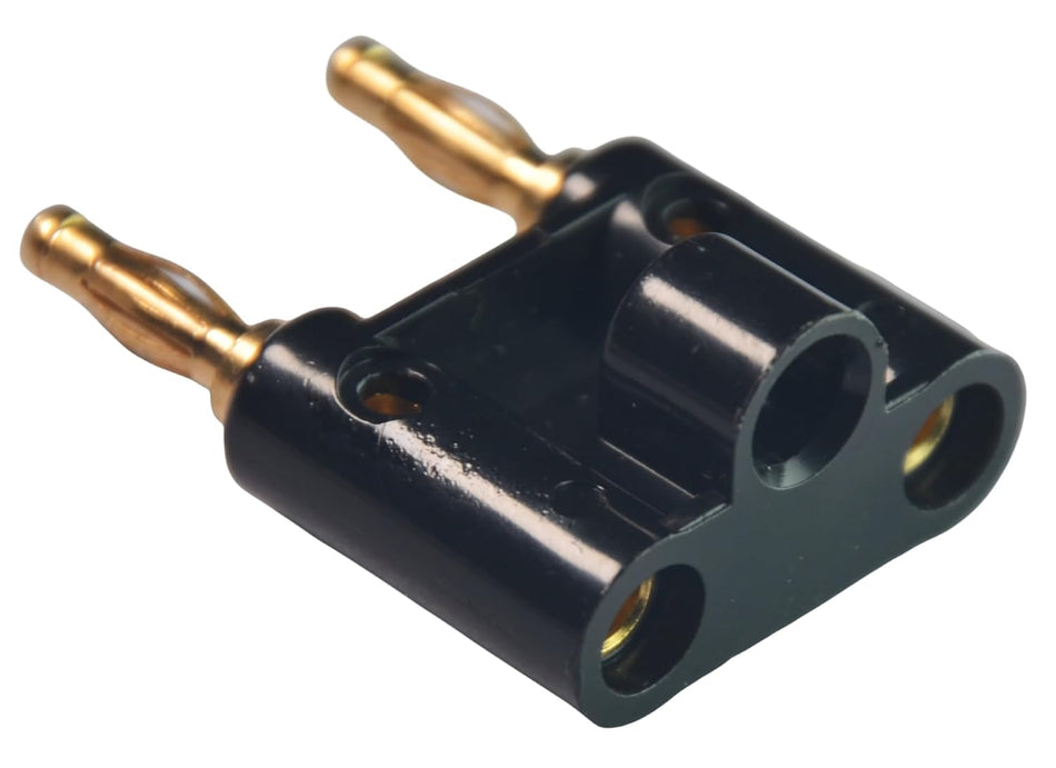 Dual In-Line Banana- Type Test Adapter Black