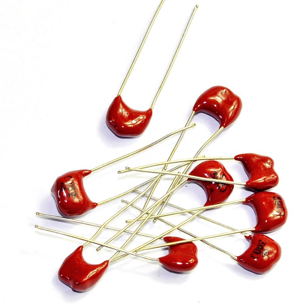 Silver Mica Capacitor – 390pF 500V Radial