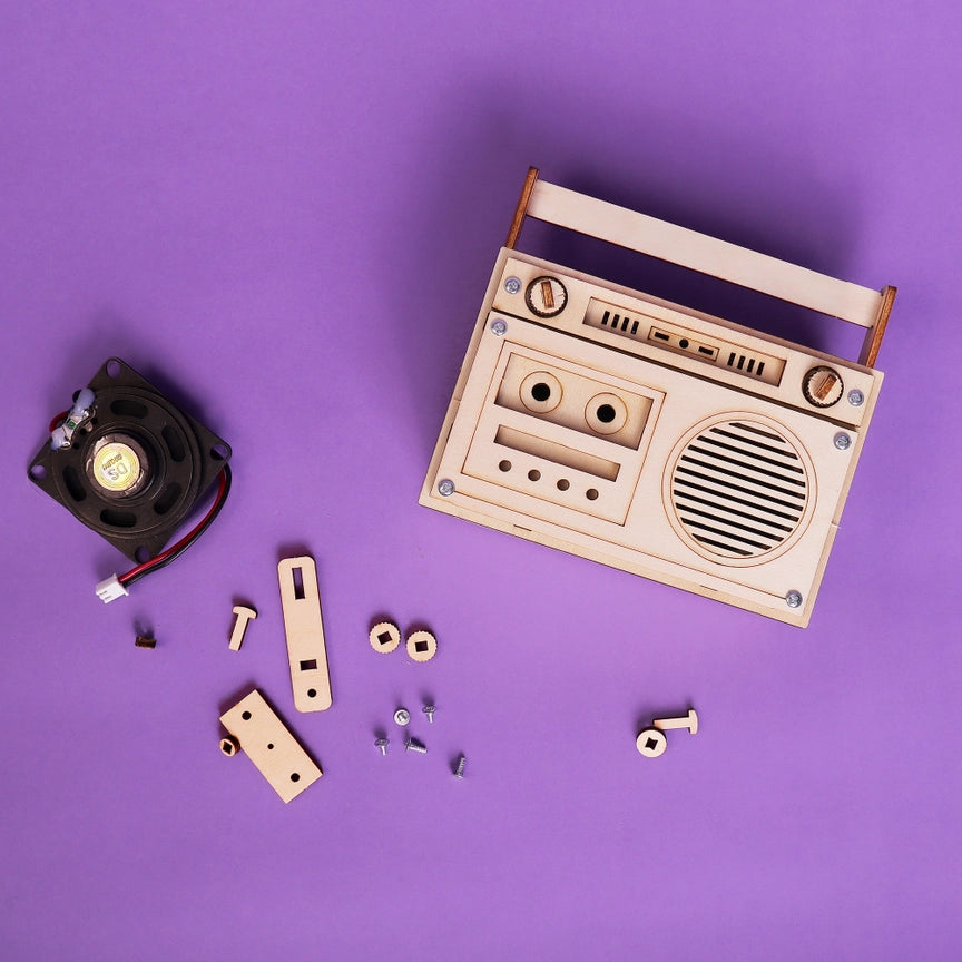 60-Second DIY Voice Recorder Kit for Kids