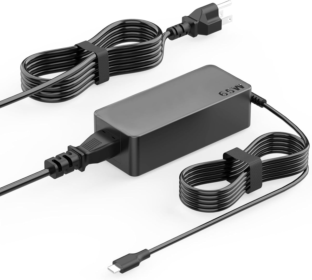 65W USB-C Charger for Lenovo Laptop & Chromebook
