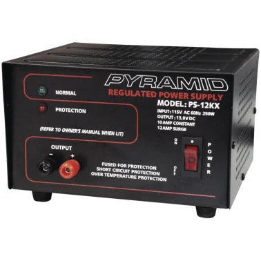 Pyramid® Gold Series PS12KX 250W 10A Constant Bench Power Supply