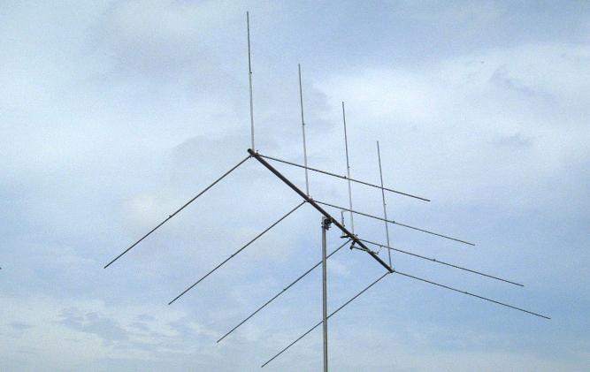Gizmotchy 6 Meter 5 Element Beam Antenna with 1500W Gammas