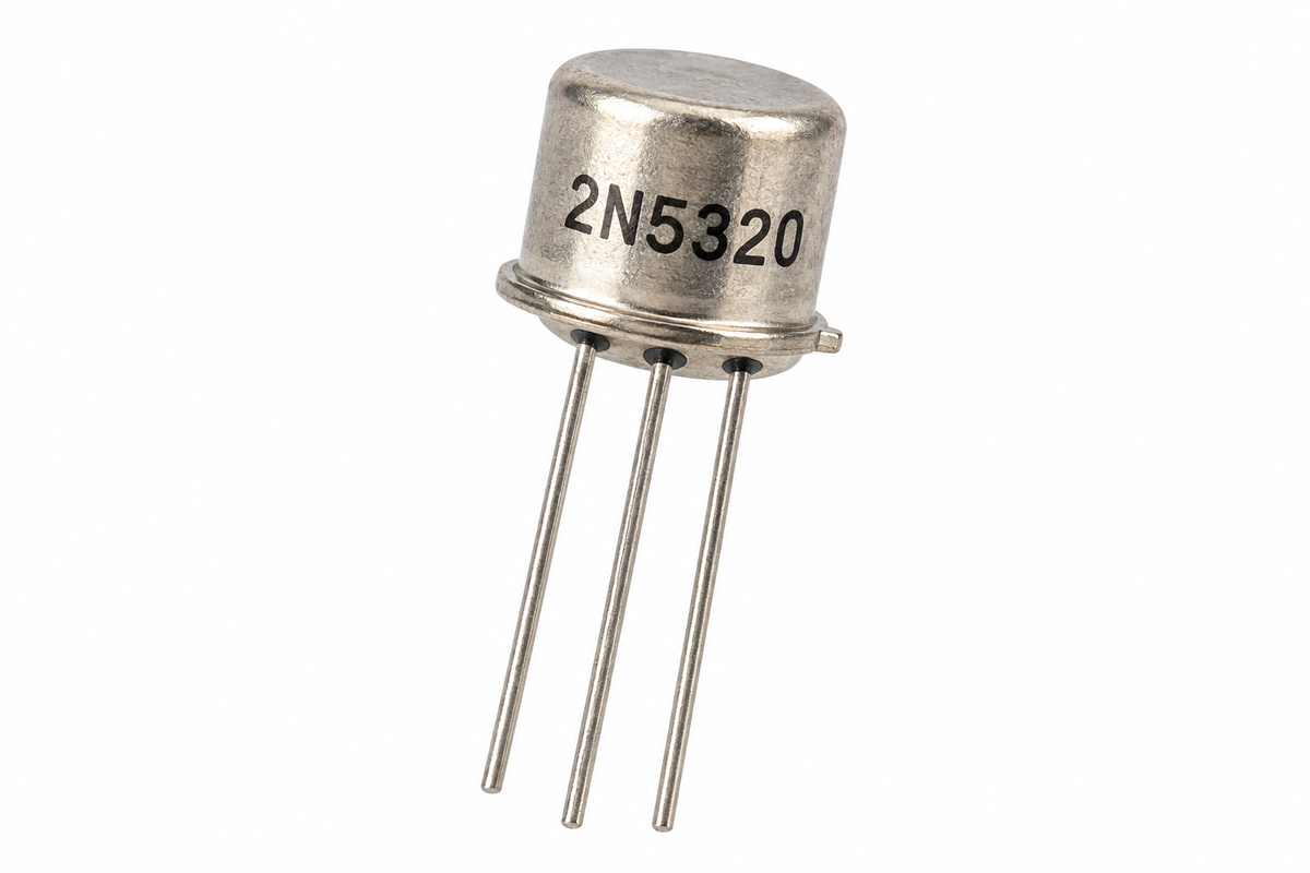 2N5320 NPN Silicon Transistor, TO-39 (Replaces NTE16005)