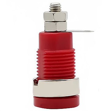 Durable Panel Mount Adapter: 4mm Banana Female Jack Socket Connector