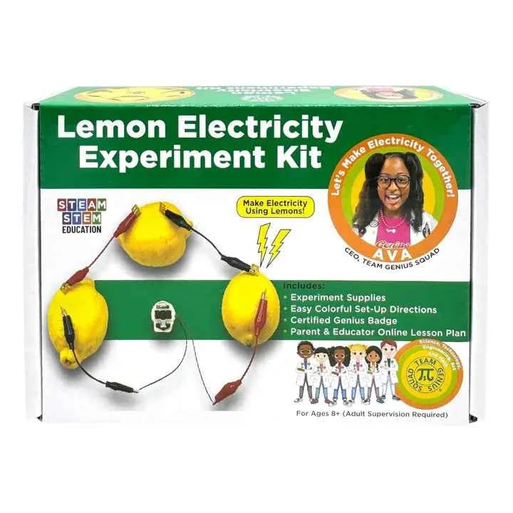 Team Genius Squad Lemon Electricity STEM Kit, Ages 5+