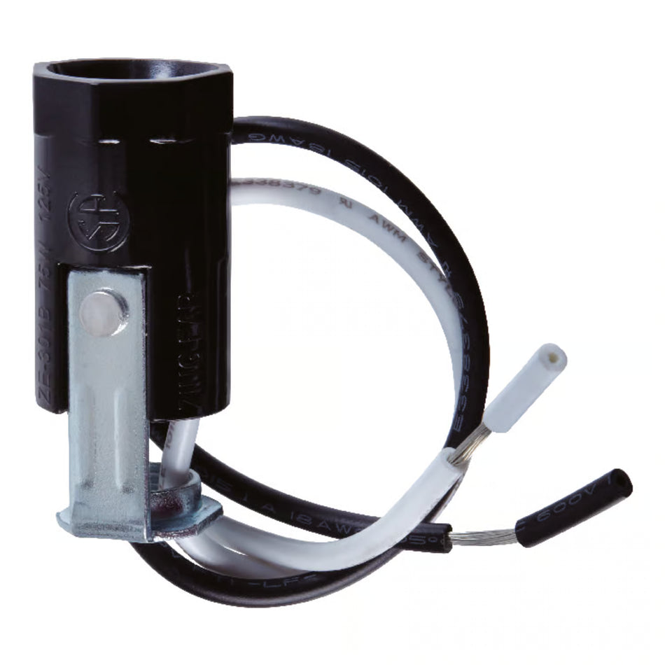 Socket PIGTAIL Candelabra Base