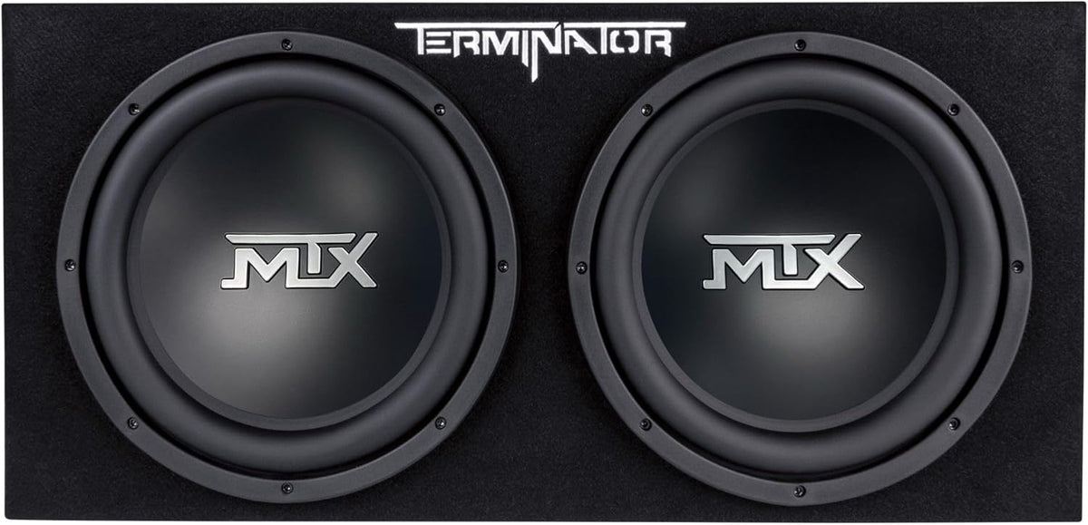 MTX TNE212D Dual 12in Sealed Enclosure (No Amplifier)