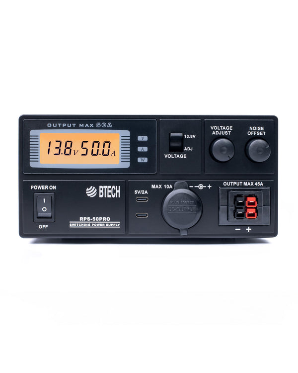 BTECH RPS-50PRO 50A (50 Amp) Regulated Power Supply