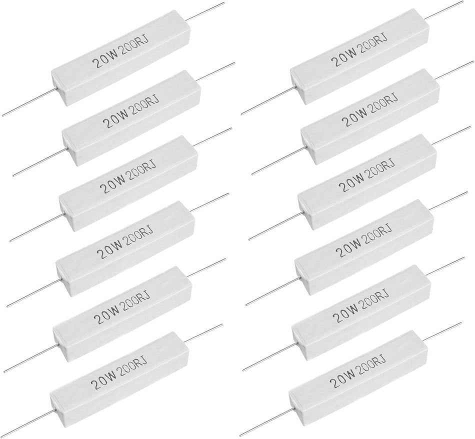 Cement Resistors 5% (ALL Ohm Value)
