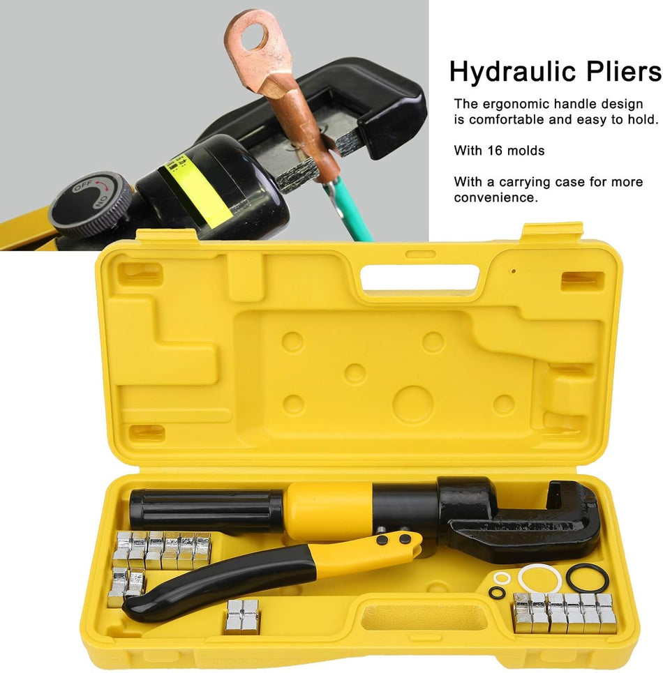 6 Tons Hydraulic Crimping Tool YQK-70 (Blue tool/Black case)