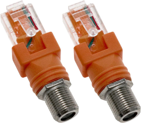RF to RJ45 Converter Adapter Cat6 Rated And/ or Cat5