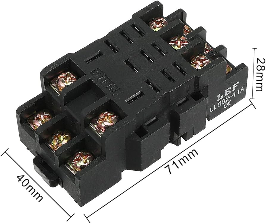 NTE 3PDT 11-Pin Socket RLY9156