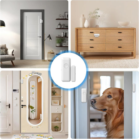 Smart Home Security Alarm System – 9-Piece Kit, WiFi/GSM, Alexa Compatible