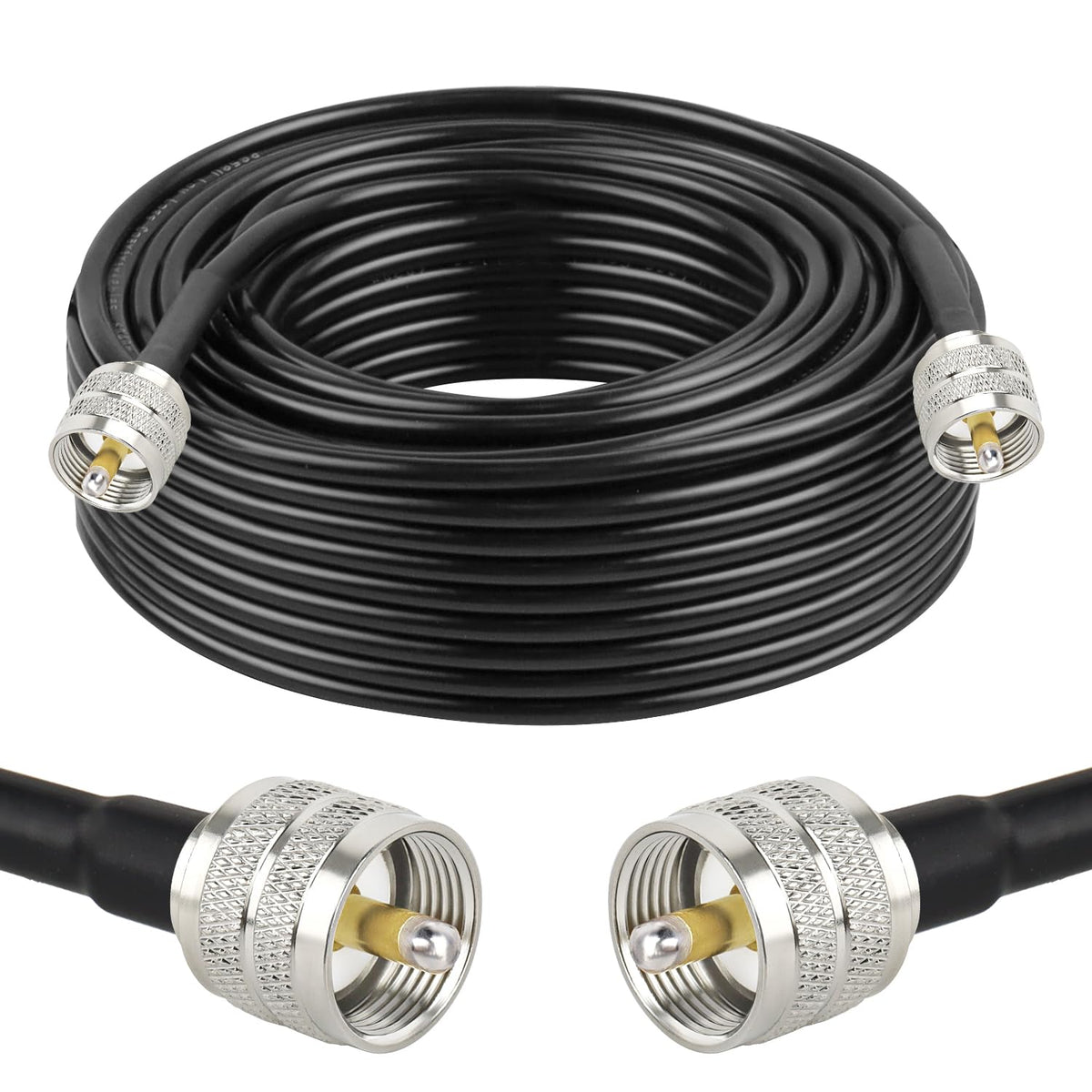 Coax Cable w/Ends XRDF (Big) 100 foot
