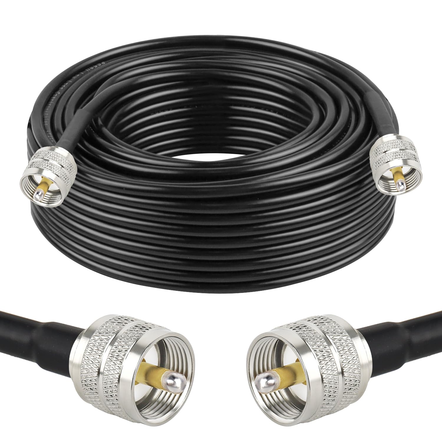 Coax Cable w/Ends XRDF (Big) 100 foot