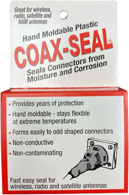 Hand Moldable Plastic Coax-Seal