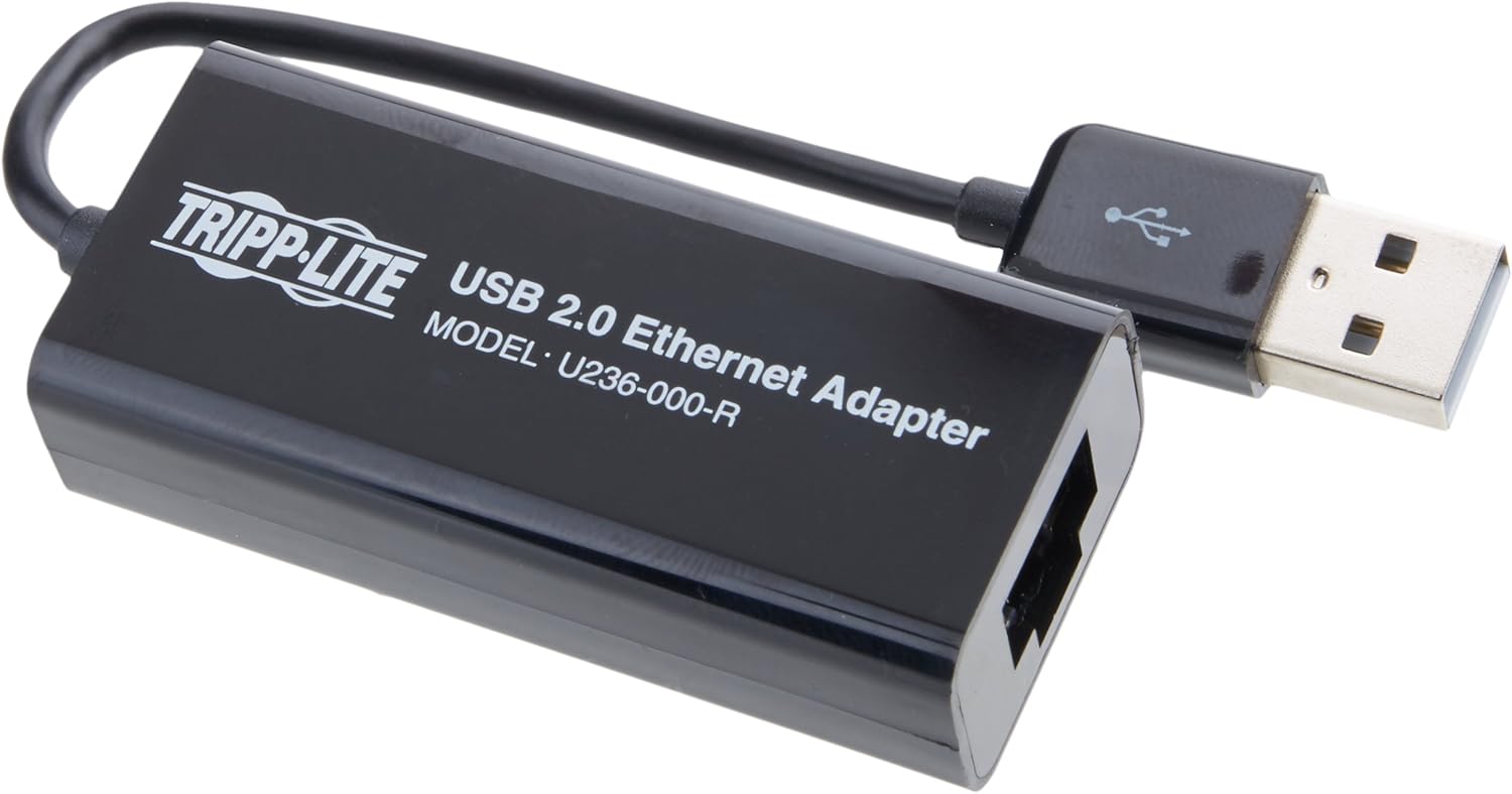 Tripp Lite USB 2.0 to RJ45 Ethernet Network Adapter