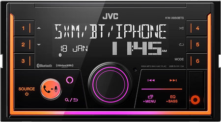 JVC KW-X850BTS 2-DIN Digital Media Receiver