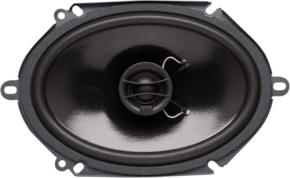 PowerBass S-6802 6x8in OEM Coaxial Speakers No Grill (Pair)