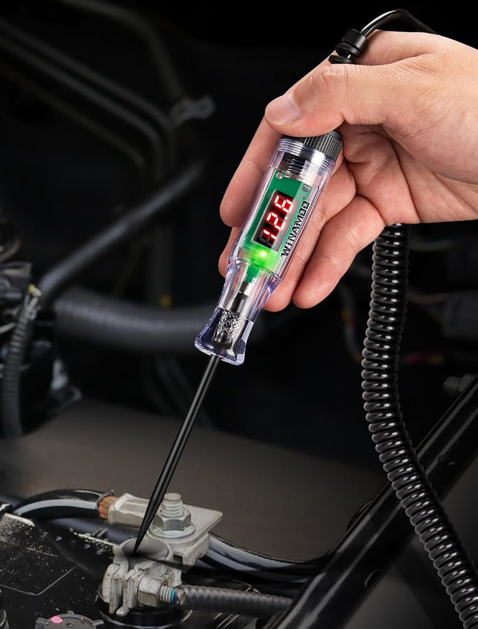 3-48V Automotive LED Voltage Tester with Polarity Indicator