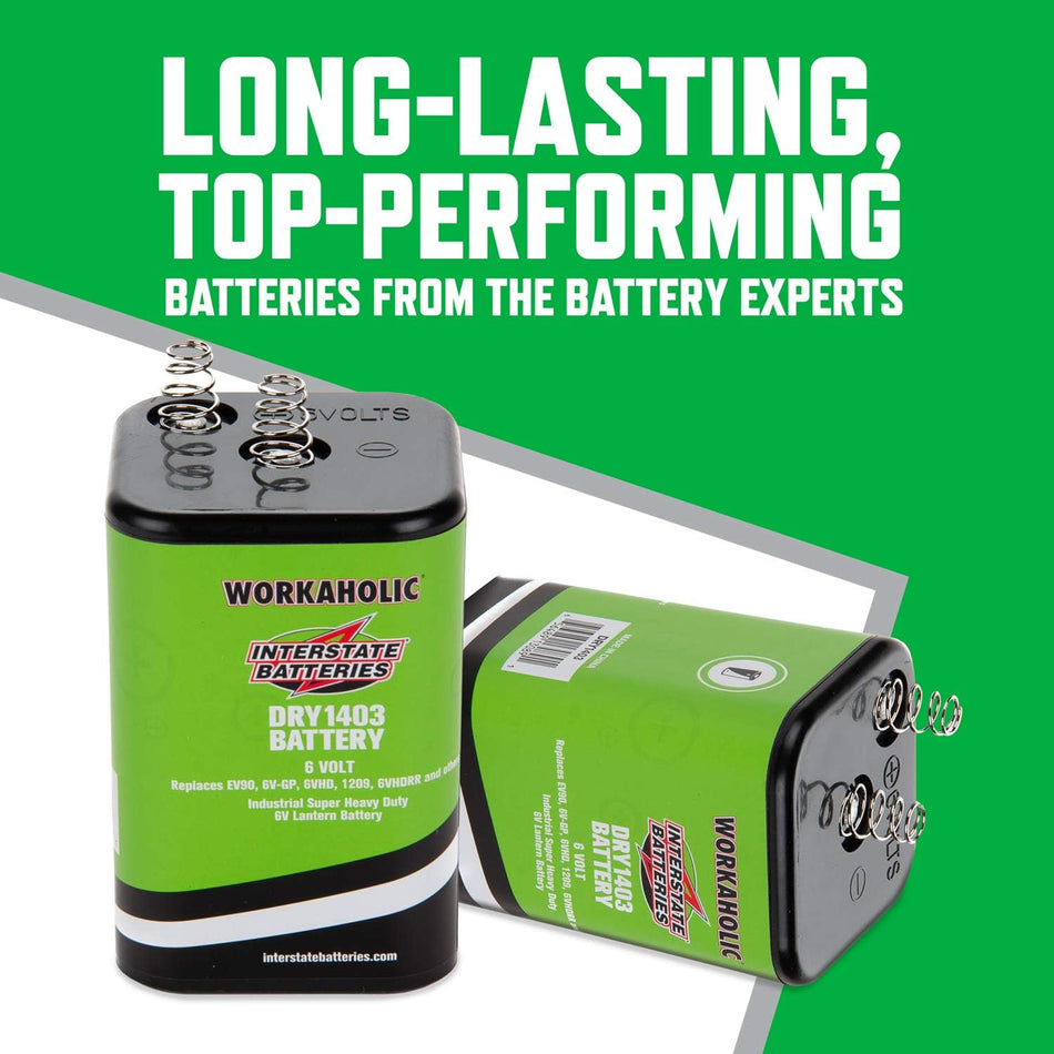 Interstate Batteries 6V HD Lantern Battery 7000mAh – DRY1403