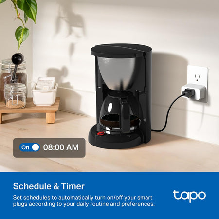 TP-Link Tapo P115 Smart Plug Wi-Fi Mini 4-Pack