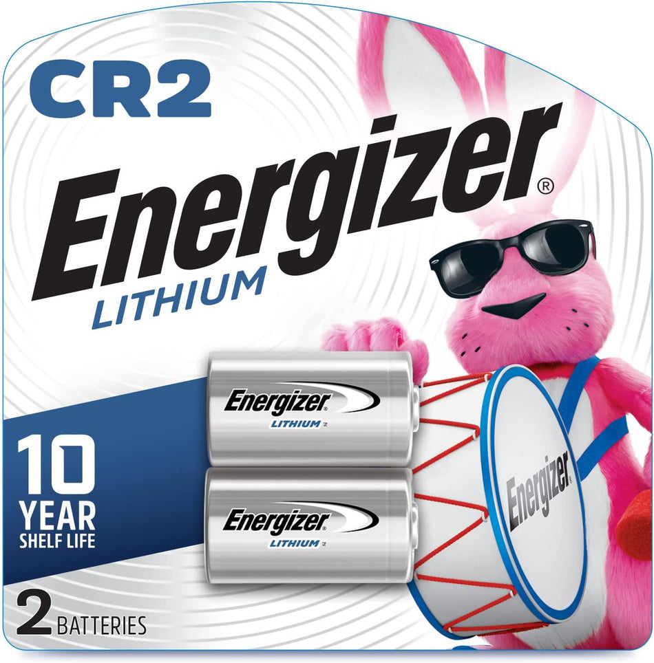 Energizer CR2 3V Lithium Photo Batteries – 2 Pack