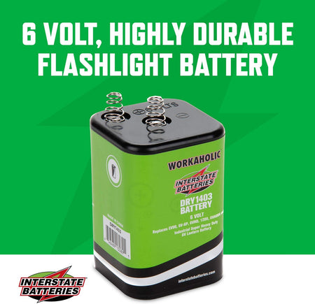 Interstate Batteries 6V HD Lantern Battery 7000mAh – DRY1403